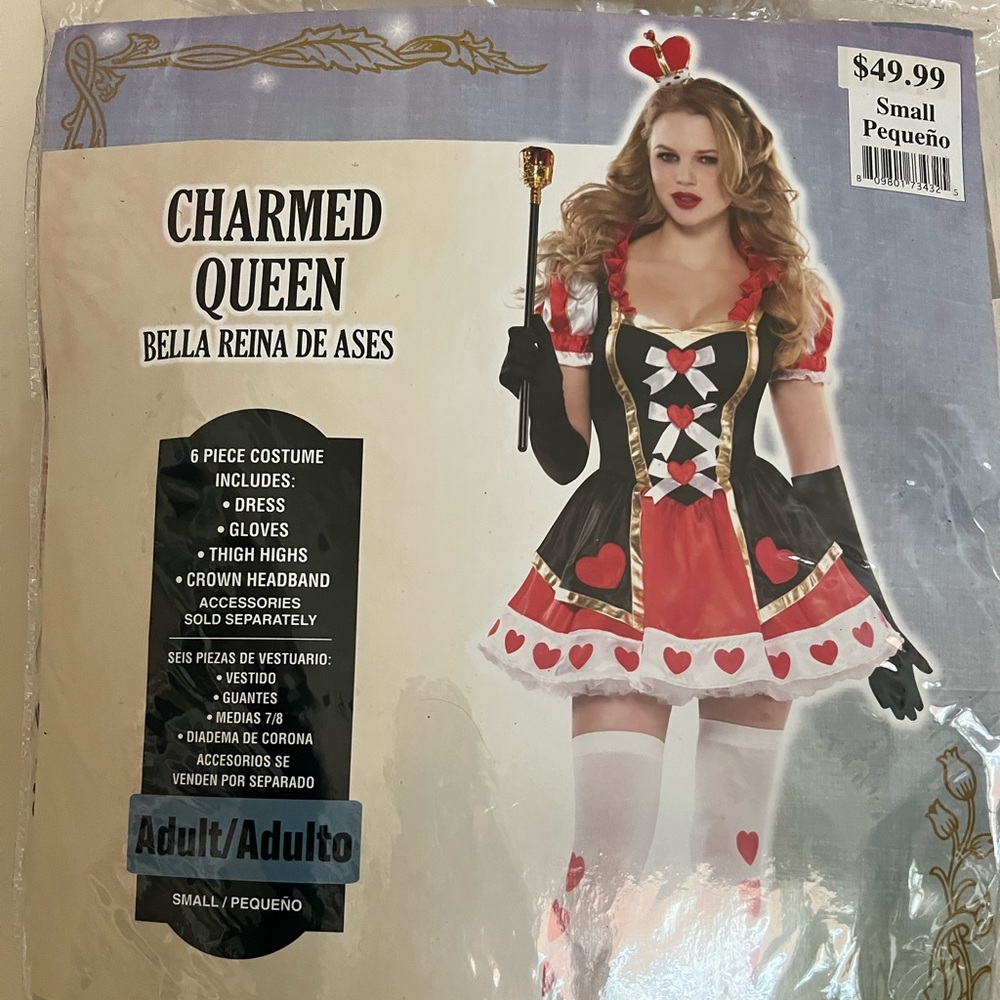 Halloween QUEEN OF ❤️ costume